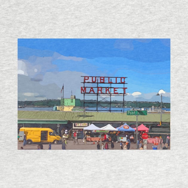 Pikes Place Market by WelshDesigns